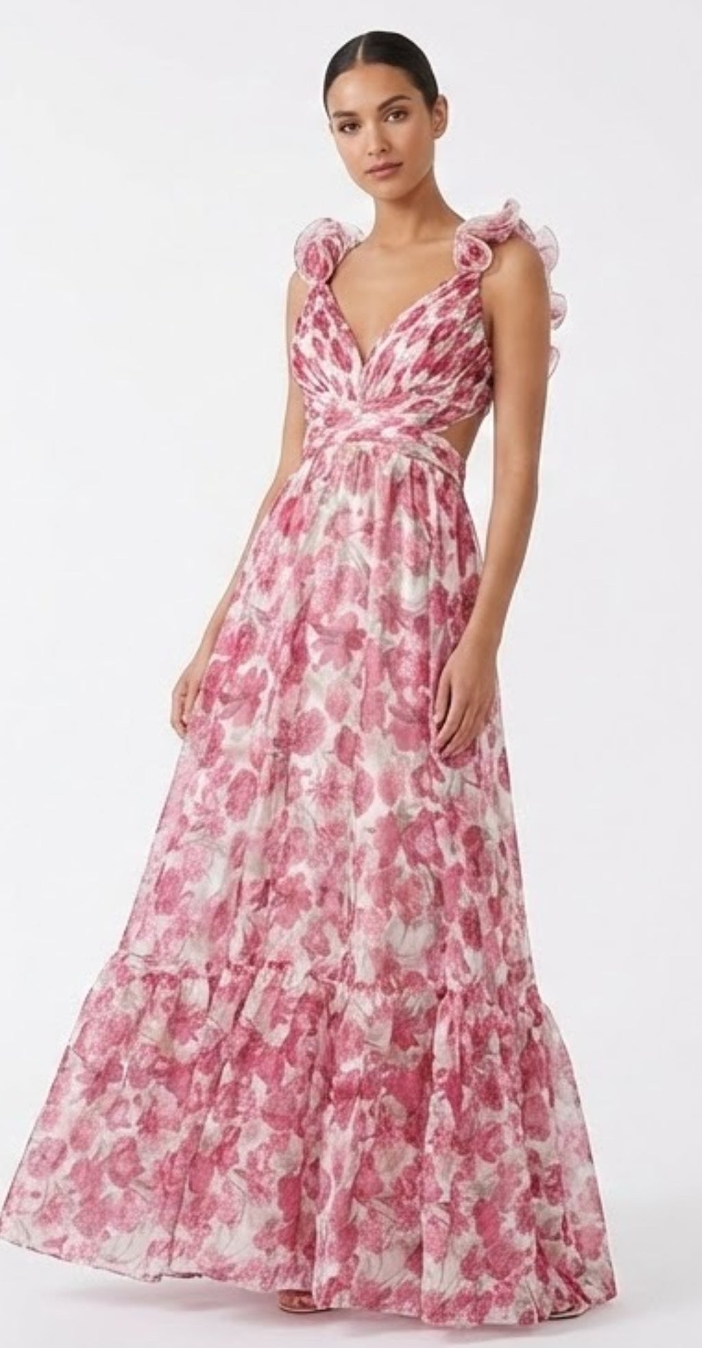 Vestido Cuernavaca Rosas