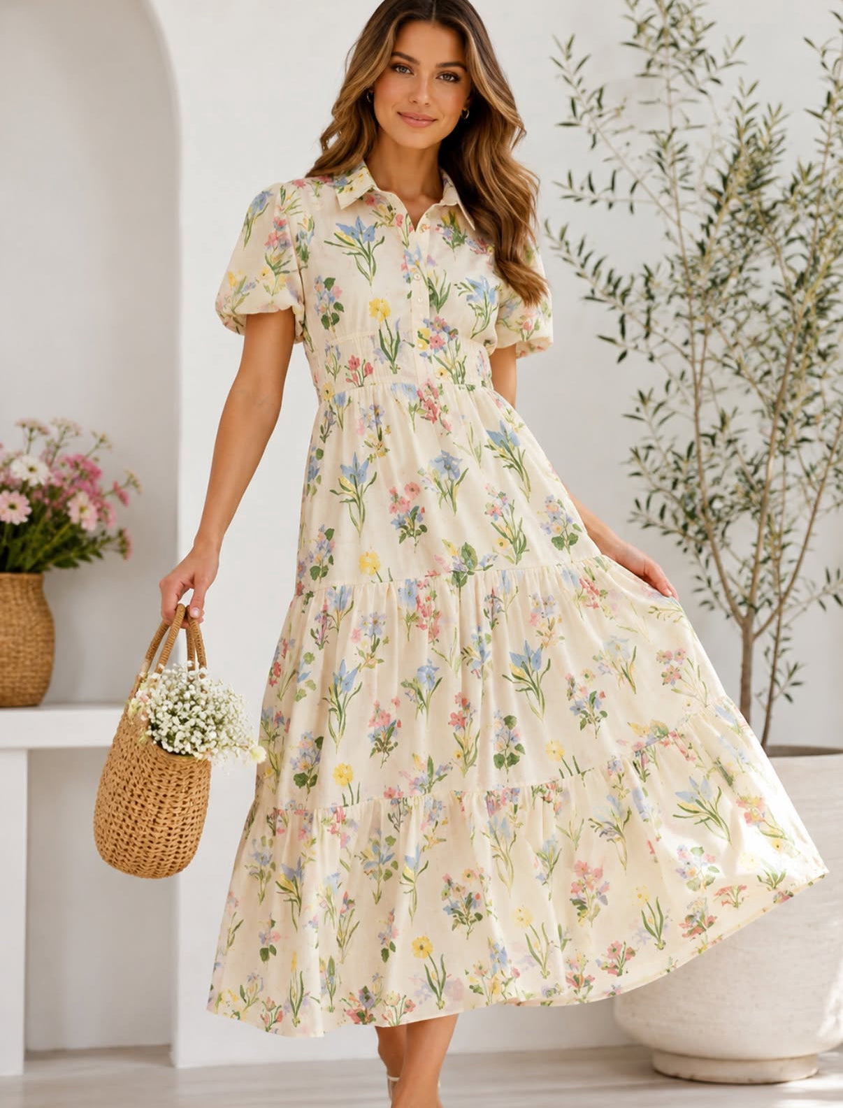 Vestido Bloom Garden