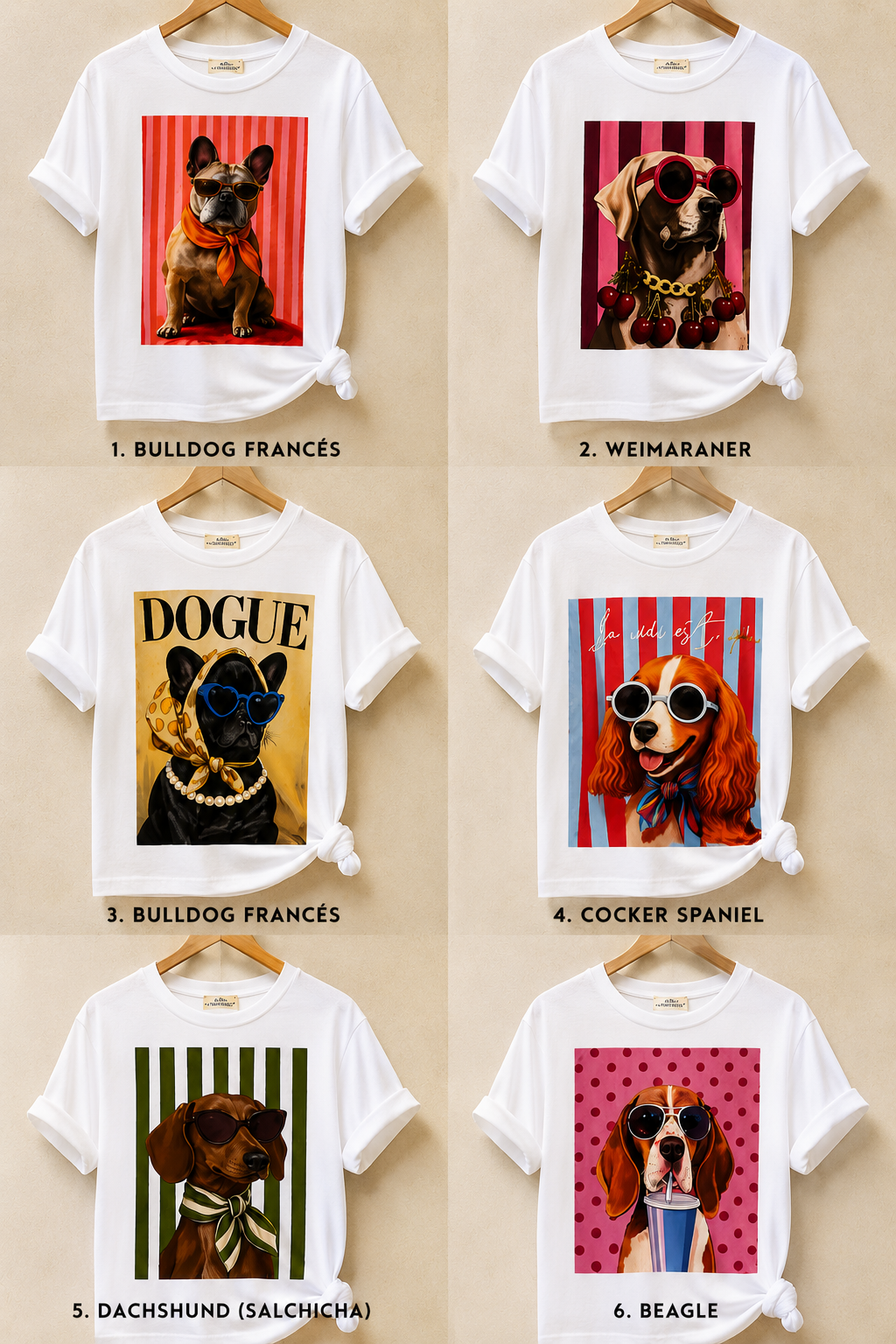 Playeras Dog Trendy